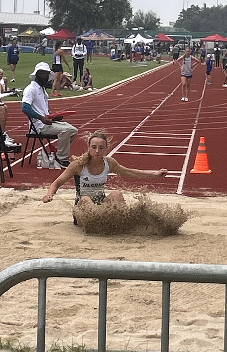 twcaxc's tweet photo. Bella also qualifies in the Long Jump! @twcasports @TWCAStrength https://t.co/bGunqrsMHg