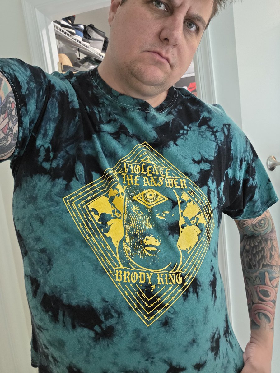 VAdashVA's tweet photo. Heading to Fairfax to watch @Brodyxking take home the title.

Sorry for the short run @DarbyAllin 

@AEW #aewdynamite #dynamite https://t.co/QEyH83M8vi
