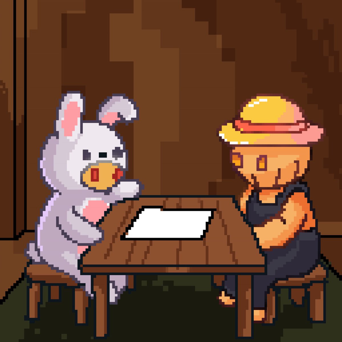 WillyisHIM's tweet photo. Never been more interested in a pixel art than i’ve been interested in @hollows_nft. 

Proof that it’s true: this is the first ever pixel art that i’ve made. 

Fan of what @0itsali0 is building. 

Submitted my art for review already. https://t.co/tKfXv3OdNW