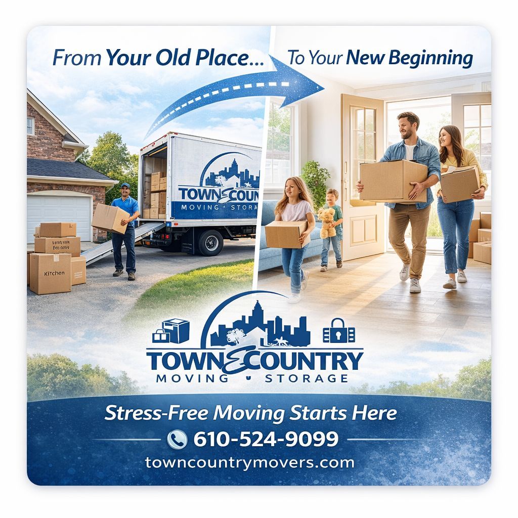 TownStorage's tweet image. Moving soon? Don’t do it alone.

From packing to delivery to storage, Town &amp;amp; Country Moving &amp;amp; Storage makes your move simple, smooth, and stress-free.

📞 610-524-9099
🌐 towncountrymovers.com

#Moving #StressFree #HomeMove