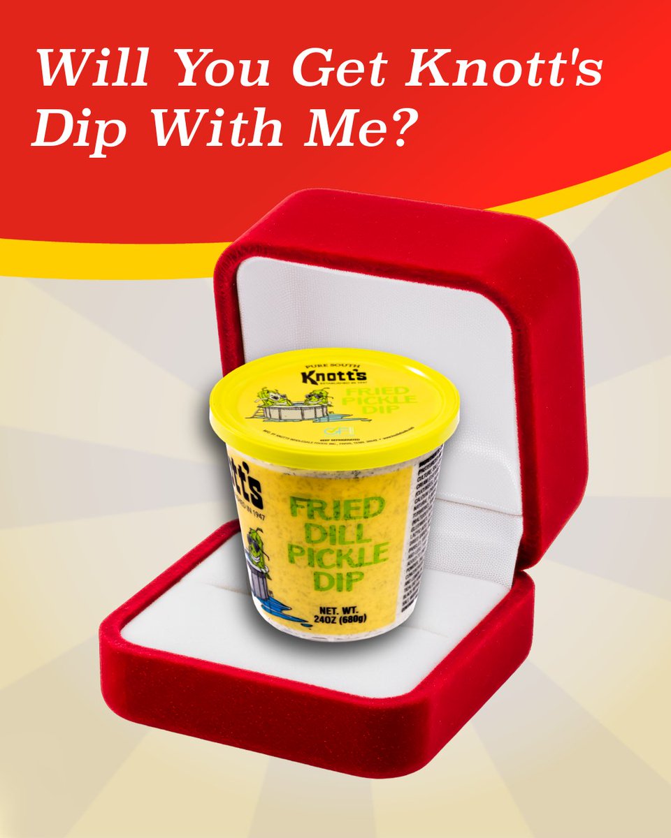 KnottsFoods's tweet photo. YES!!! 💍

#DreamProposal https://t.co/O1IqLVOQNj