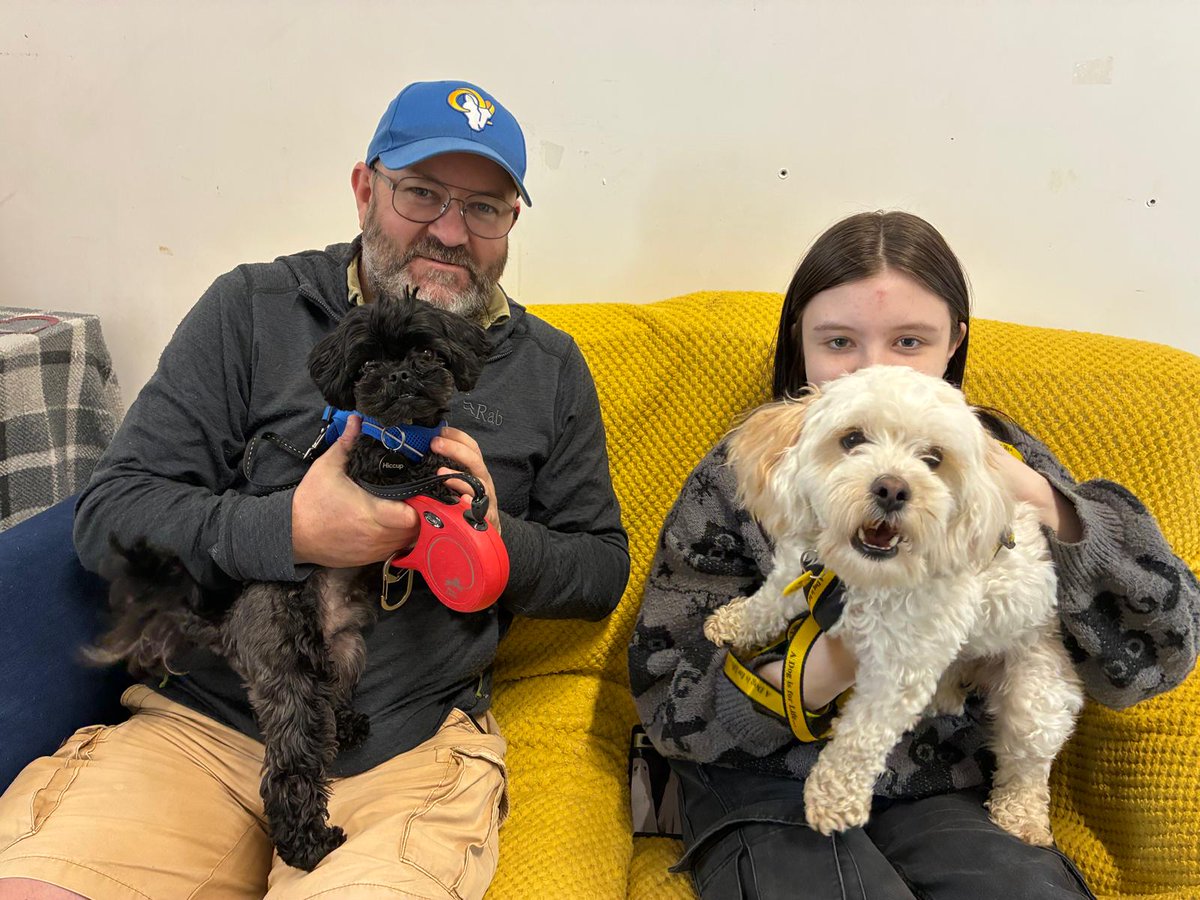 DT_Bridgend's tweet image. Four happy endings in one day 💛🐾

Tina, Chase, Robbie &amp;amp; Alfie have all found their forever homes! Huge thanks to everyone who supports rescue and makes moments like this possible. Wishing them all a lifetime of love 🏡✨

#adoptdontshop #dogstrust #foreverhome #rescue #dogs