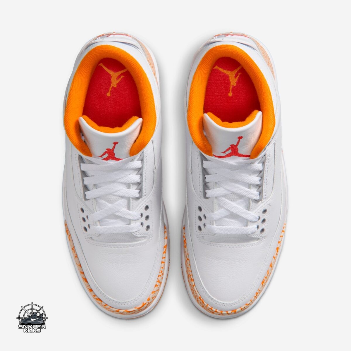 SnyperKicks's tweet image. Air Jordan 3 WMNS "Orange Citrus"
Colorway: White/Cement Grey/Fire Red/Multi-Color
Style Number: 
Release Date: April 30, 2026
Price: $205
#Jordan #AirJordan #OrangeCitrus #jordan
