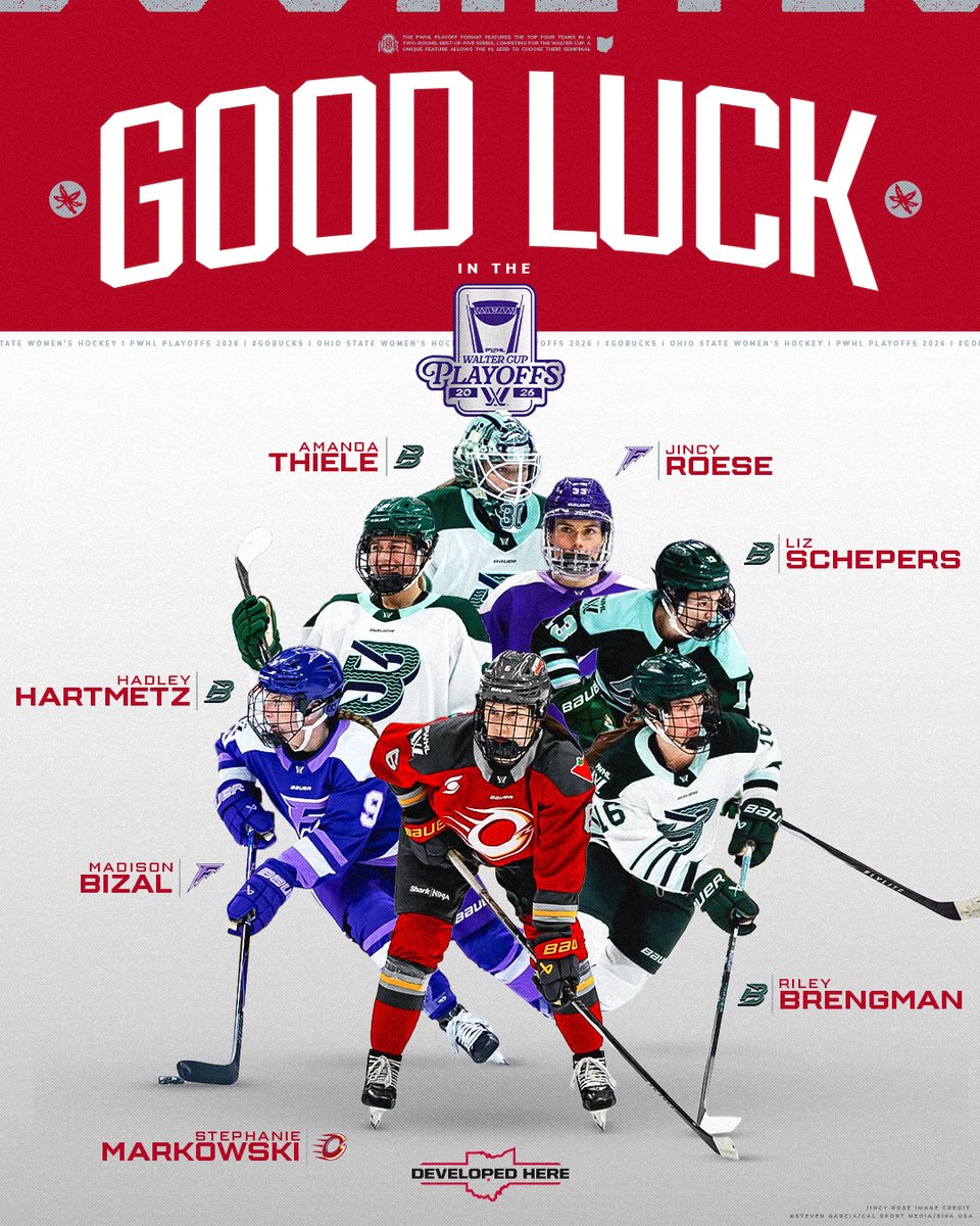 OhioStateWHKY's tweet image. Good luck to our #ProBucks in the PWHL Playoffs❗

#GoBucks | #DevelopedHere