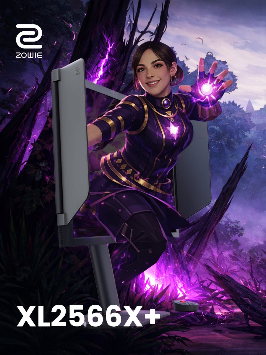 ZOWIEeSportsBr's tweet photo. No momento decisivo, não existe segunda chance.
O XL2566X+ (400Hz) entrega a precisão que transforma reflexo em resultado.
Cada frame responde. Cada ação conecta.
Jogue no limite. Vença no detalhe.
#400Hz #eSports #FPS #ClutchMoment #ProGaming #AltaPerformance https://t.co/NViHNCNxf5