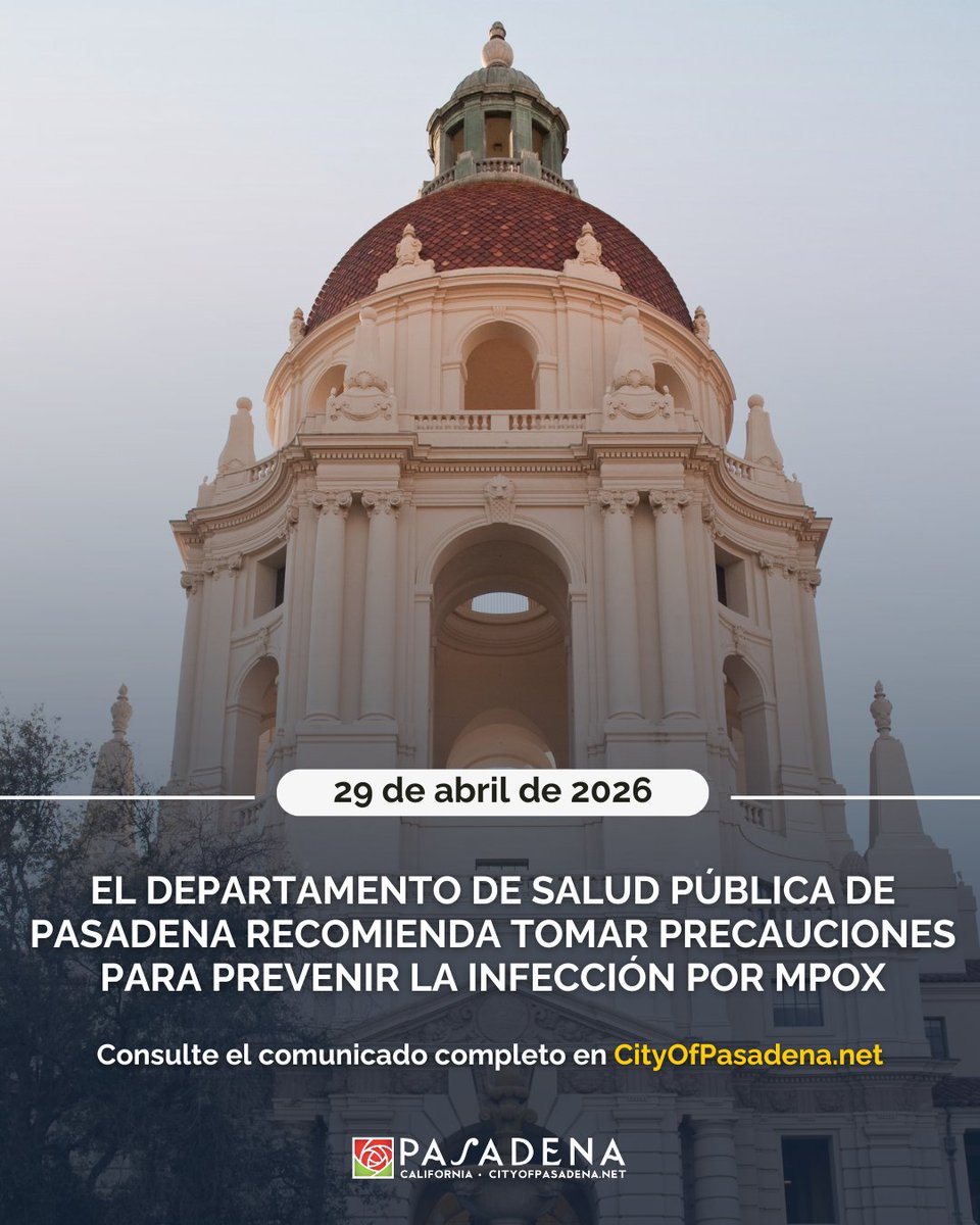 City of Pasadena tweet media