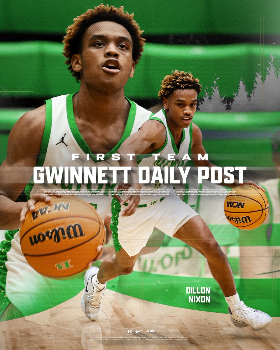 Buford_MBB's tweet image. All-County Wolves 🐺🏀 

Congratulations to Dillon Nixon (First Team) &amp;amp; Carmelo Williams (Second Team) for being named to the Gwinnett Daily Post All-County team.

#LevelUp | #WolfNation