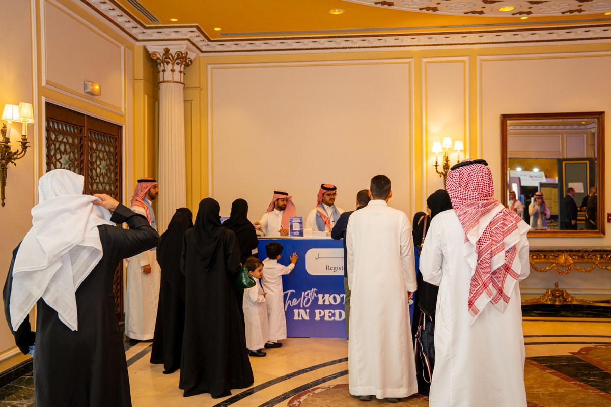 medical_vma's tweet photo. انطلاق فعاليات المؤتمر الثامن عشر للمستجدات في طب الأطفال

حضور مميز وتفاعل رائع من نخبة الممارسين الصحيين، وبداية قوية لمحتوى علمي ثري يواكب أحدث الممارسات السريرية

🎓 16 CME
📍 الخبر + أونلاين https://t.co/xoZiyczwg2