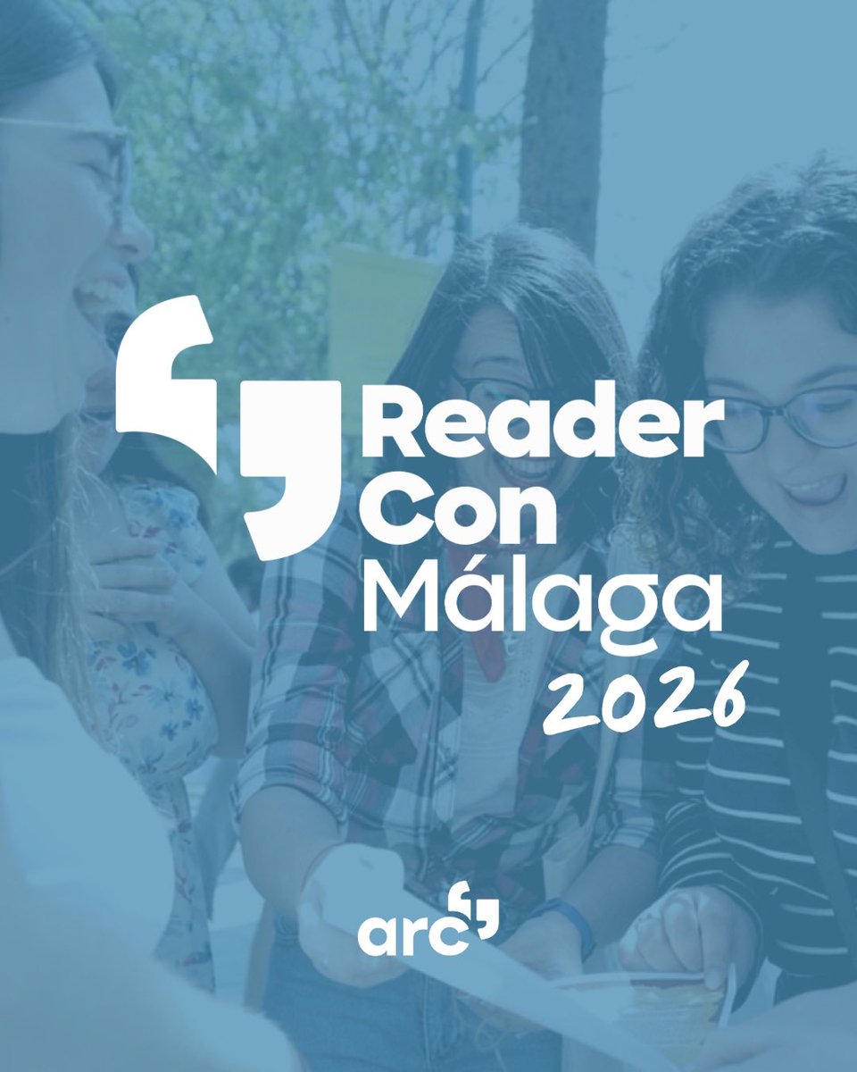 AReaderCon's tweet photo. ¡Este año volvemos a Málaga! El 9 y 10 de mayo te esperamos en esta segunda edición de la Reader Con, que haremos en colaboración con la @FLMalaga 🩵💙 https://t.co/DGWbq0xBCy
