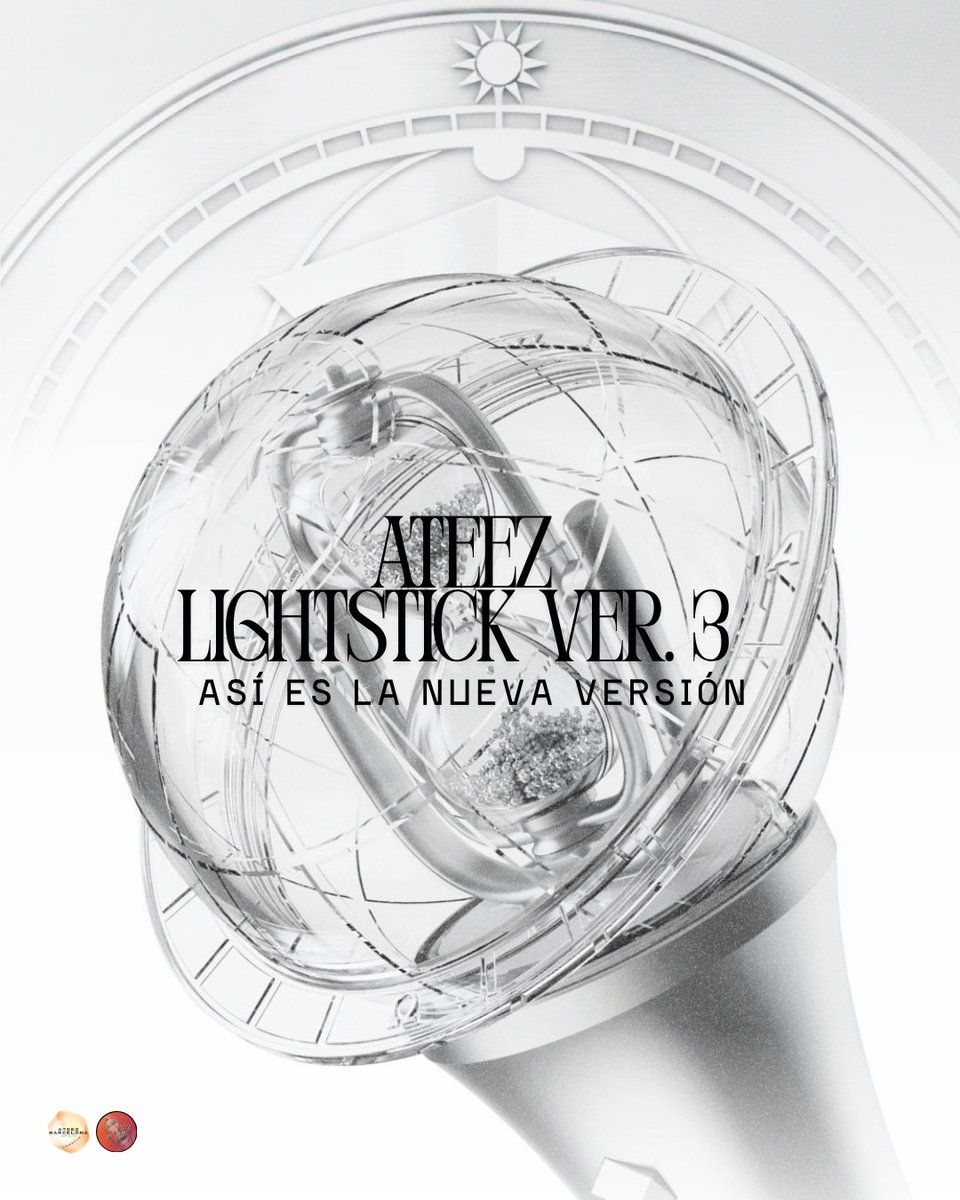 ateezbarcelona's tweet photo. [⏳] Así es la nueva versión del Lighstick de ATEEZ: ver.3

Sigue leyendo para ver a nuestro nuevo lightiny y todos sus detalles y para pedir el tuyo en pre-order en tiendas españolas 🛍️

#ATEEZ #Lightstick #lightiny https://t.co/zyNghUdoac