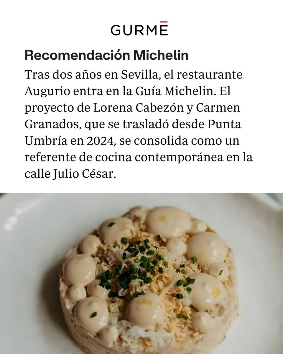 GURMÉ Sevilla tweet media