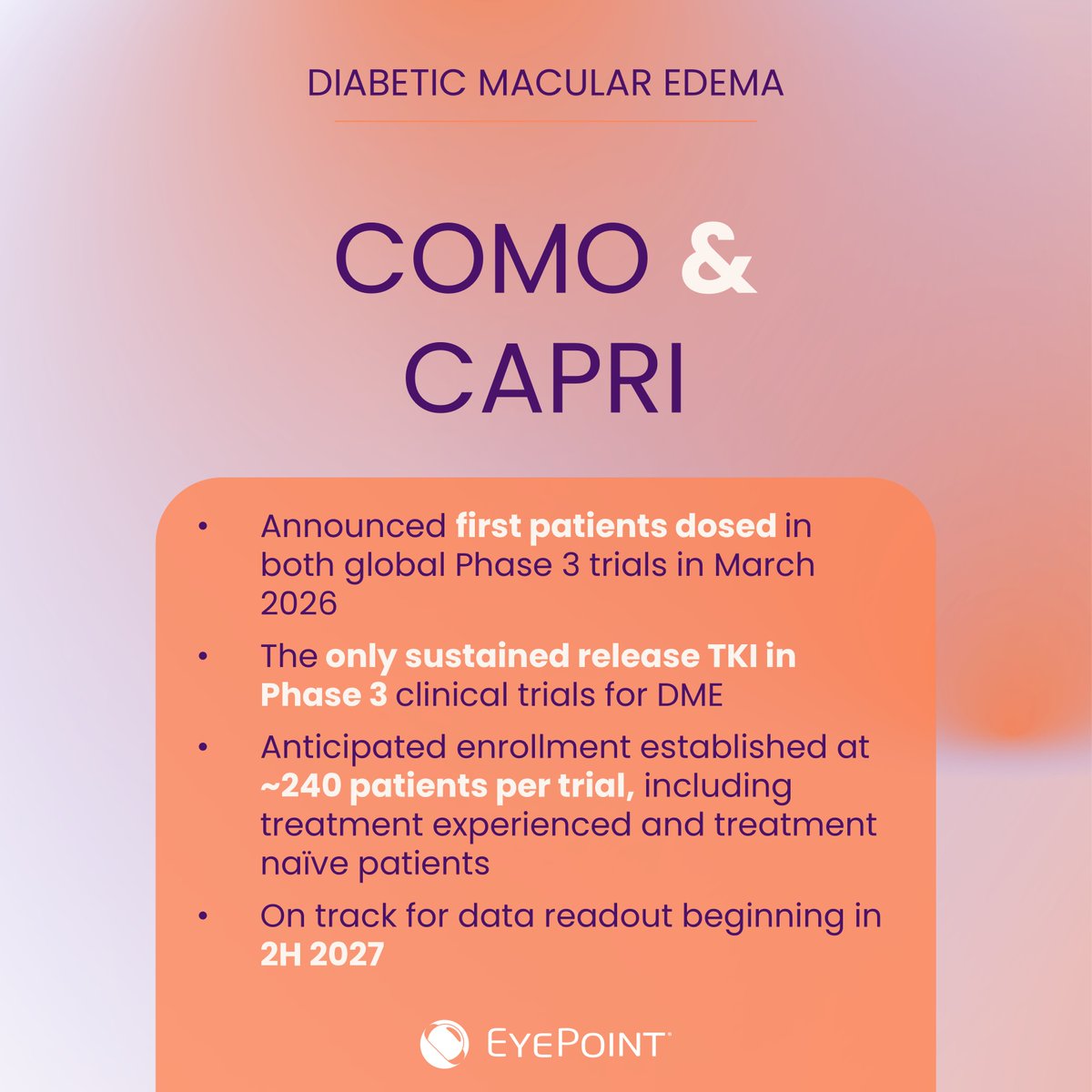 EyePoint tweet media