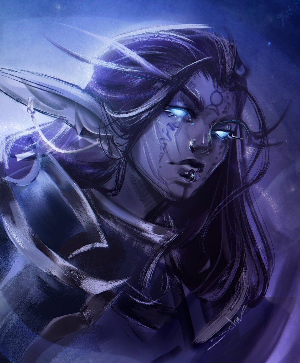 Sad_Sehna's tweet image. Post your elf art🌙

#Warcraft #warcraftart