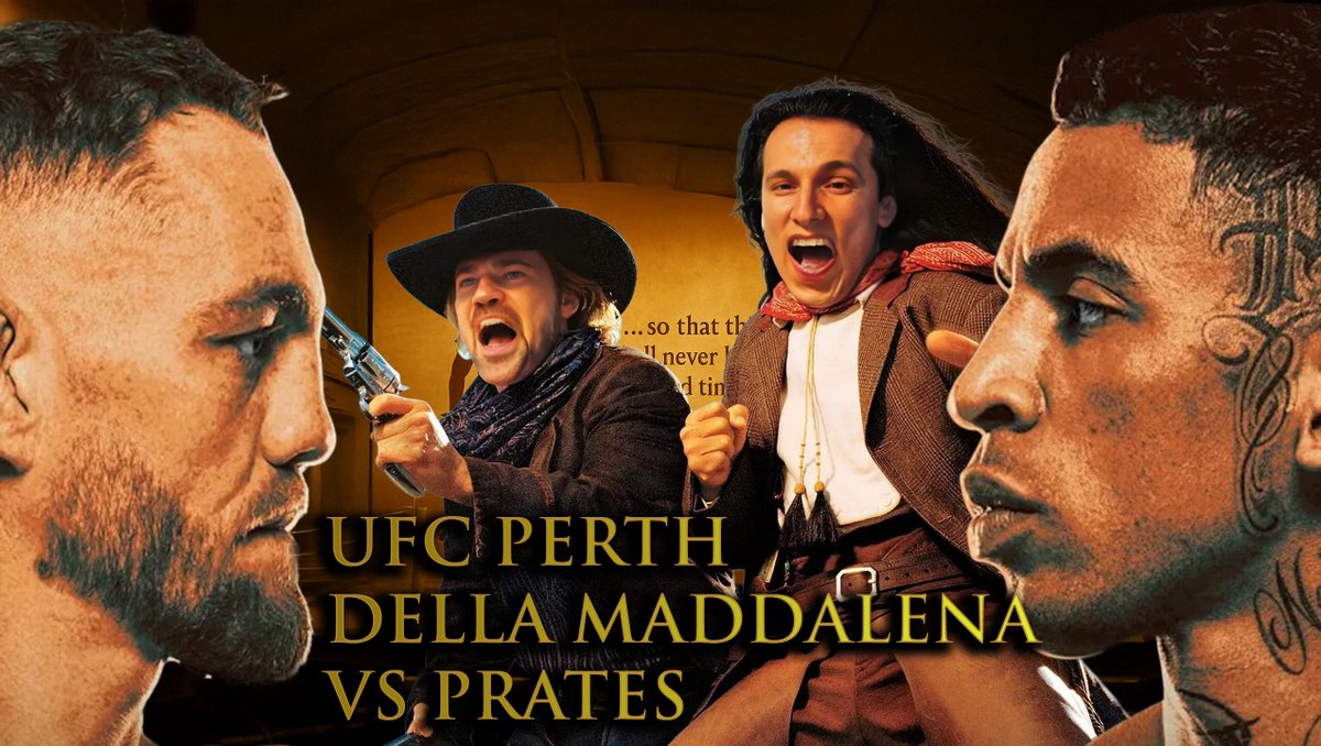 We're live at 7 pm ET/4 pm PT for our #UFCPerth: Jack Della Maddalena vs Carlos Prates preview!