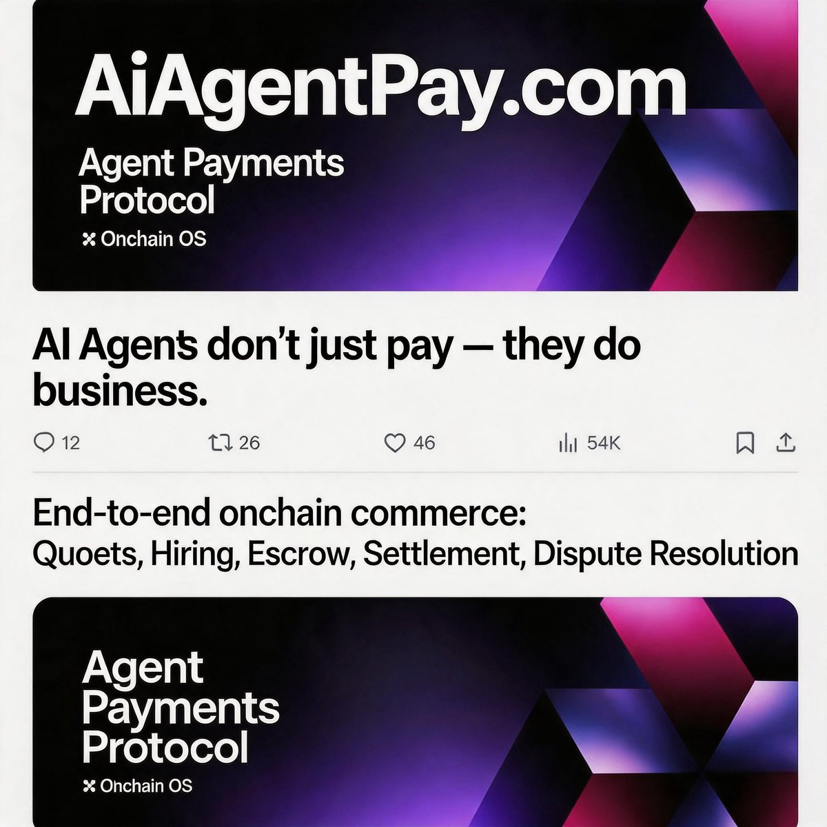 Ai Agent Payments tweet media