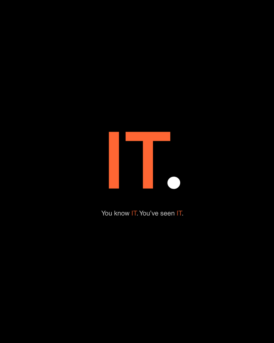 You already know IT. You've seen IT before. IT's been in your home longer than you have. Something is coming. May 4  #ITHappens #MeetIT #May4