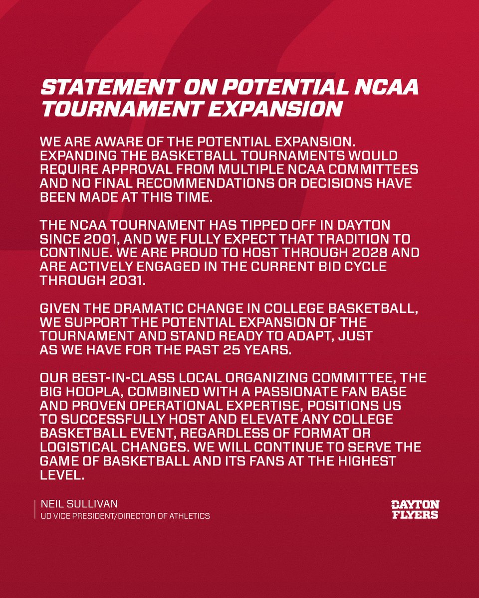 Dayton Flyers tweet media