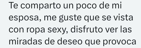 EXHIBE A TU ESPOSA/NOVIA... TODOS LO DISFRUTARAN tweet media