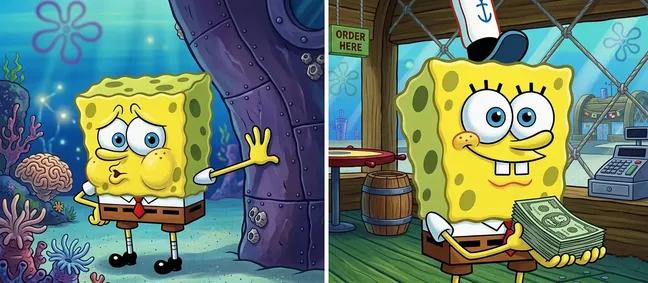 when I buy something for myself // when I buy something for someone I love