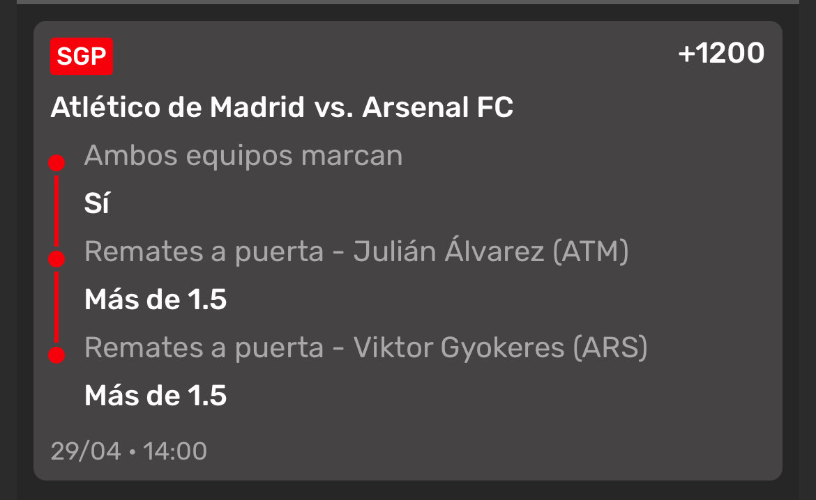 El Apostador de Soccer tweet media