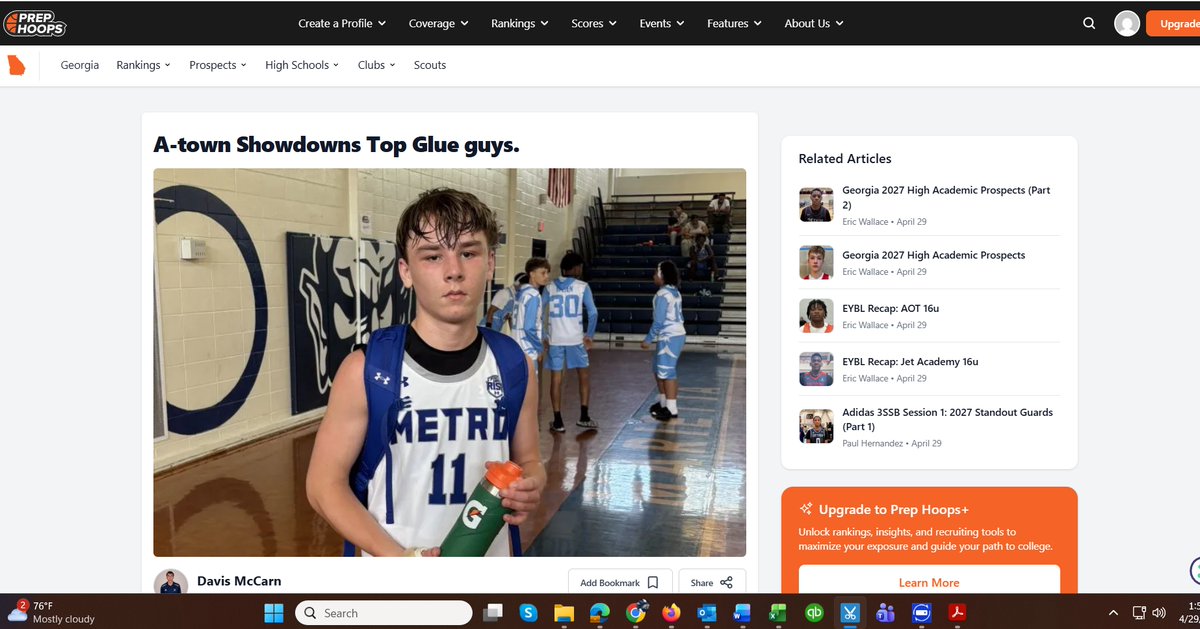 NME 2029 BOYS UA Rise tweet media