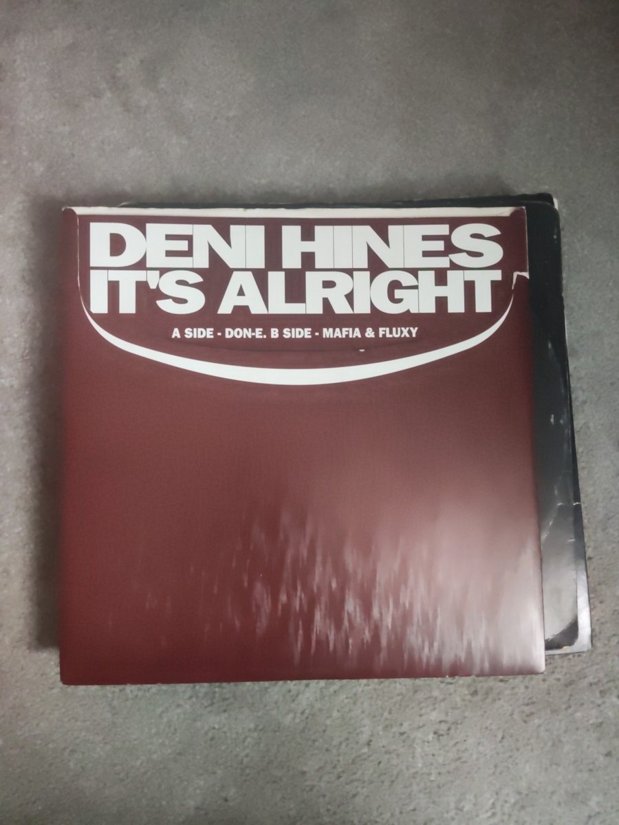 Peak90s's tweet photo. Deni Hines - It's Alright - 12" Vinyl - Mushroom Label - Promo Copy Not For Sale  
🔗 https://t.co/5ZmJzEMgGR  
 #ad https://t.co/RBw5vYoVy4