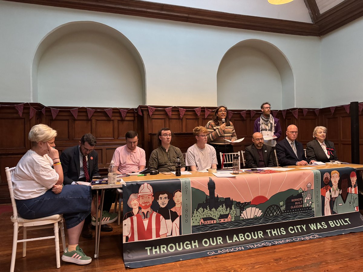 Glasgow Trades Council tweet media