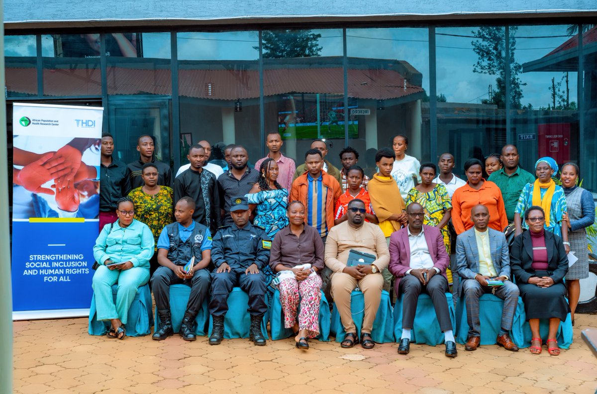 HDIRwanda's tweet photo. Today in @KayonzaDistrict , we convened a community dialogue on gender inclusion and diversity in rural #Rwanda, in partnership with African Population and Health Research Center @aphrc. The dialogue brought together parents, healthcare providers, law enforcement, religious leaders, and community members to reflect on how communities can become safer, more supportive spaces for everyone. Inclusion begins in the community.

#AdvancingHealthRights