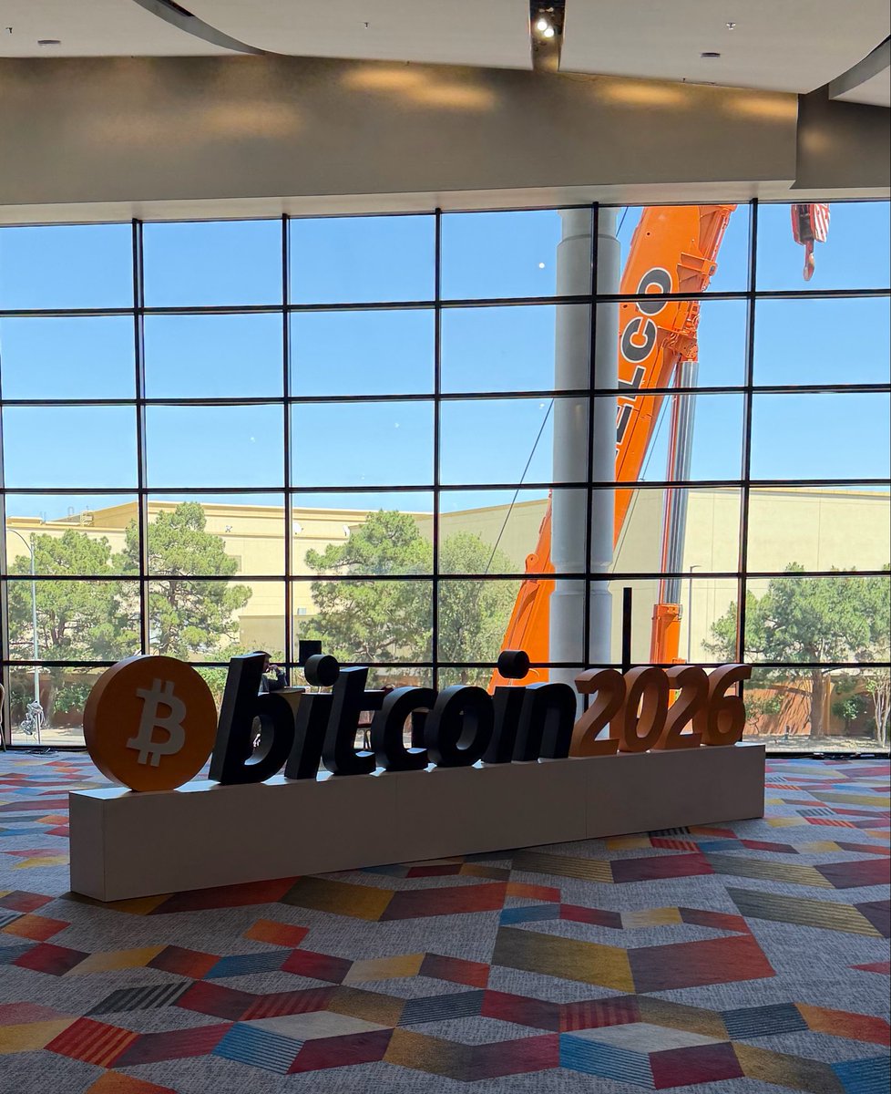 cryptokelley's tweet photo. It’s been real @TheBitcoinConf 🧡 2026 was one for the books (in spite of the market)

I’ve been coming since it started in 2019. Six Bitcoin conferences deep and the community is what keeps me coming back every year.

@_btcinc knows how to throw an incredible event. Shoutout to @MaKristyn who crushes the PR every time.
