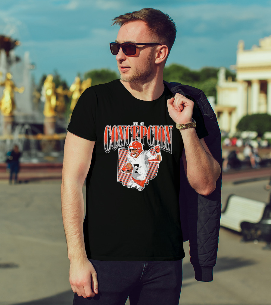 kerateecom's tweet image. I’m curious what you think: this KC Concepcion Football Star Cleveland Browns Number Seven T-Shirt really brings back some game day memories! 🏈 How cool is it to rep a player like KC? keratee.com/product/t-shir…

#ClevelandBrowns #KCTEE #FootballFashion #Nostalgia