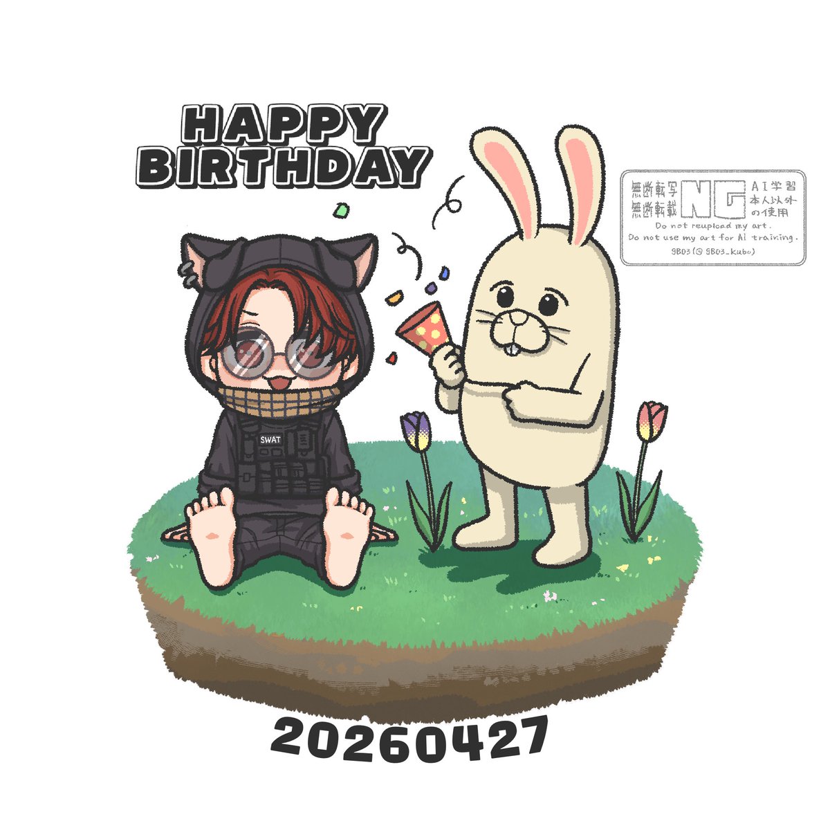 9B03_kubo2's tweet photo. どうしてもこれが描きたかったのでこれを誕生日絵とさせて下さい。 #犬リオアート https://t.co/5fKd1yqtyd