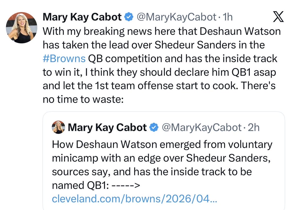 Browns Beat Toaster tweet media