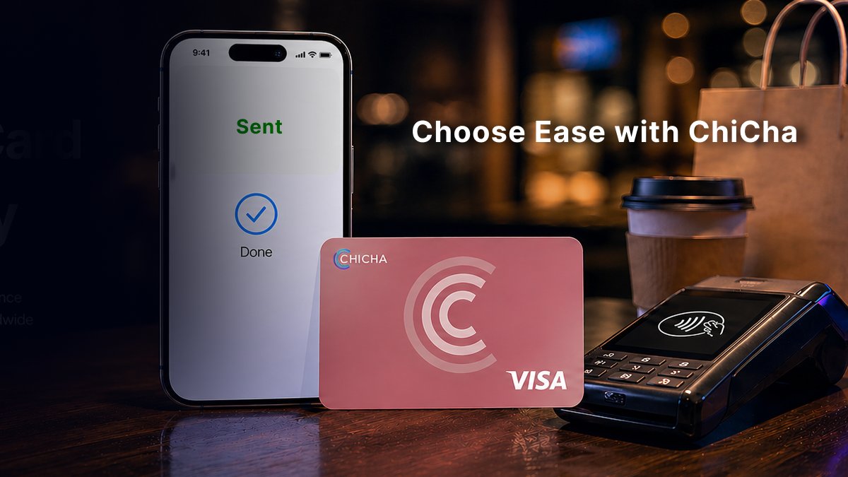ChiCha_Global's tweet image. That difference is exactly what ChiCha is made for.

✅More successful Payments
✅More Seamless Steps
✅More Global Transfers

Choose ease.

#ChiCha #PayFi #ChiChaGlobalCard