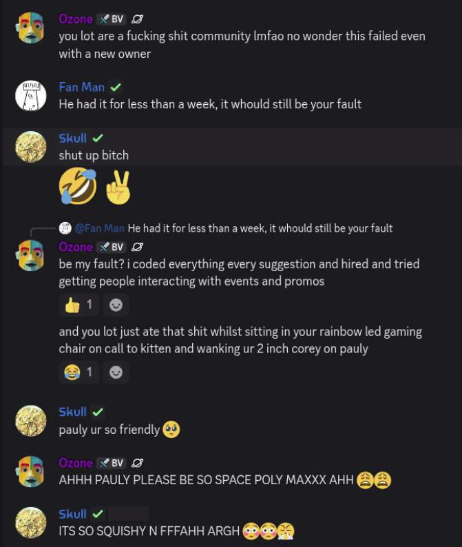 blamedenny's tweet photo. p2. jp still continues to be a terrible person even to his community. 

"i coded everything" is an insane lie i heard in a while. Previous Buildoverse clients contain stolen code which violates GPL license.

https://t.co/calcniD0tn https://t.co/OoEUOT9xFD