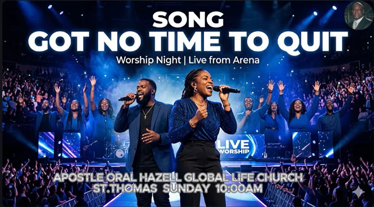 globallifechurc's tweet image. MUSIC VIDEO "SONG GOT NO TIME TO QUIT" (OFFICIAL MUSIC VIDEO)  youtube.com/watch?v=K2nuc7…
#song #worship #time
