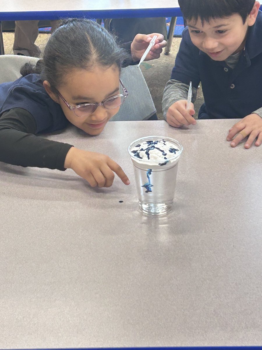 MrsUsKinderCrew's tweet photo. Making rain clouds 🌧️ as we continue to learn more about weather in kindergarten ☀️ ⛈️ ❄️ https://t.co/ncSFDxmxYM