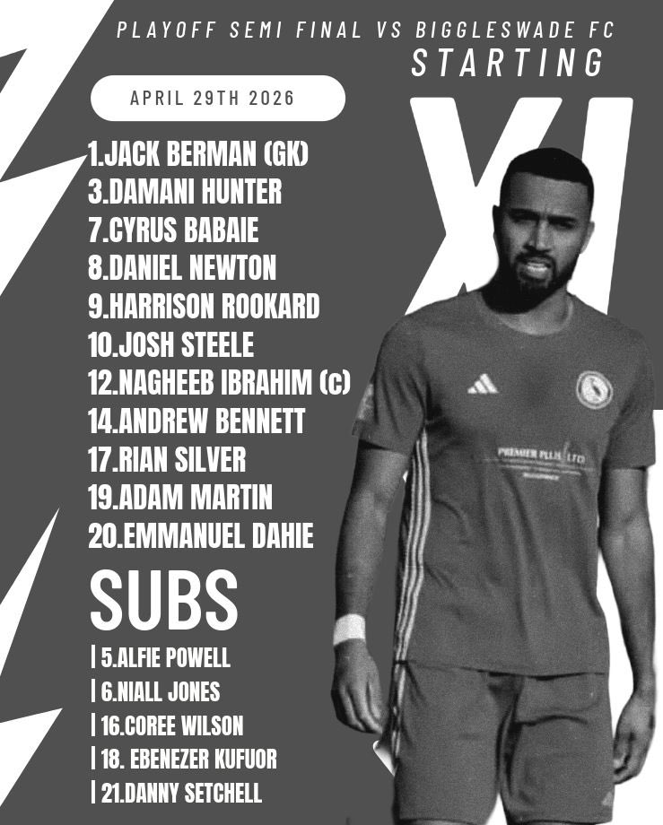 YOUR STARTING XI FOR TONIGHTS PLAYOFF CLASH🩶