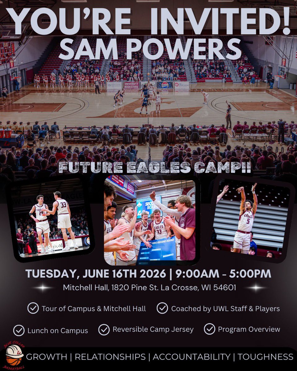 sam23powers's tweet photo. Thank you @CoachNycz  for the camp invite! https://t.co/i0OHdobHZA