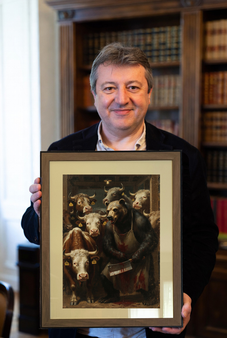 _donberni's tweet image. The Slaughterhouse (Bulls and Bears) - Don Berni etsy.me/4tvtdV2 via
@Etsy 

#FinancialArt #Trading #Investments #Finance #WallStreet #Economy
#wallstreet #centralbank #investing