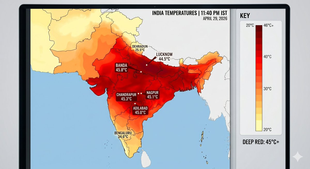 ArkRayDen's tweet image. Heatwave alert for North-West India starting tomorrow. ☀️ Stay hydrated! Temperatures expected to cross 45°C in Delhi and Rajasthan. #HeatwaveAlert #ClimateChange #StaySafe