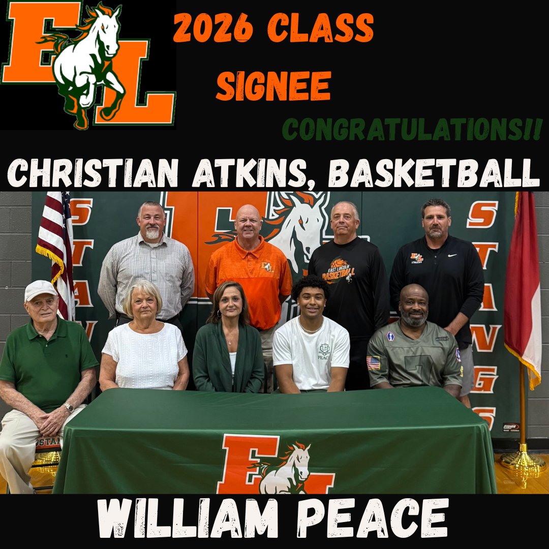 athleticselhs's tweet photo. Congratulations to Christian Atkins as he will continue his education and basketball career at William Peace University!! https://t.co/ofKPpktF07