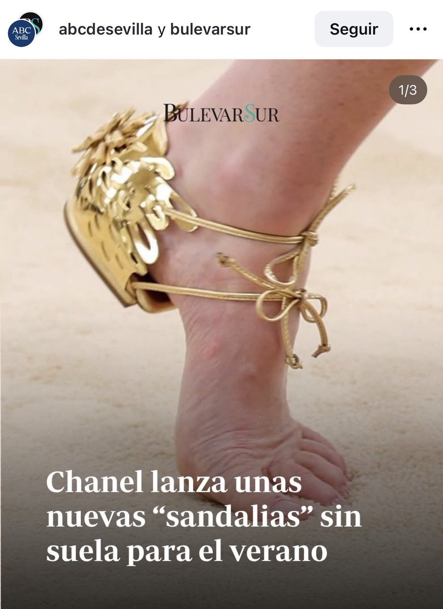 Vinagrita2's tweet photo. Chanel a Balenciaga: No veas la que has liado con el bolso ese, parece una bolsa del chino.

Balenciaga: Ya ves… pues me estoy forrando.

Chanel: Eso es como si yo saco unas sandalias sin suela este verano.

Balenciaga: No hay huevos!.

Chanel: Que no? Sujétame el cubata. https://t.co/9KeSNN3GjC