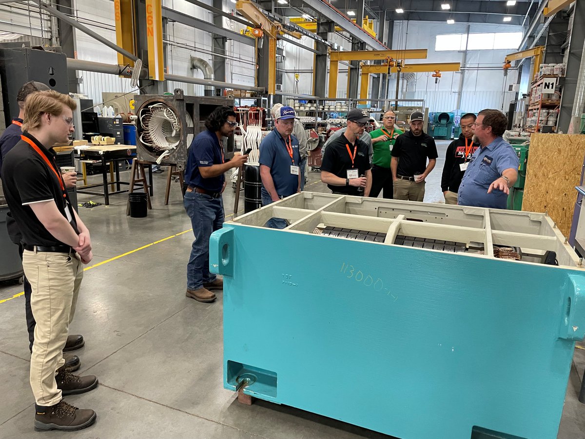 HNWindServices's tweet image. That’s a wrap on our second installment of Wind Generator 101!

“We love speaking to people that face real world challenges with wind generators,” said Jon Schliep, regional sales manager for H&amp;amp;N Electric™. View our classes: ow.ly/SI4z50YRYX2

#rotor #stator #wind