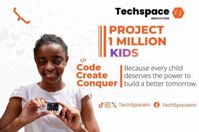 TechSpaceIn's tweet photo. @Nedumcity_ Grateful to @RealJerryEze foundation for this grant! Together, we're projecting 1 million kids into the future through Coding, Robotics &amp; AI. The journey continues! 🚀
#OneBillionGrant #JerryEzeFoundation #GodBlessPastorJerry https://t.co/2g6XvYGRIp