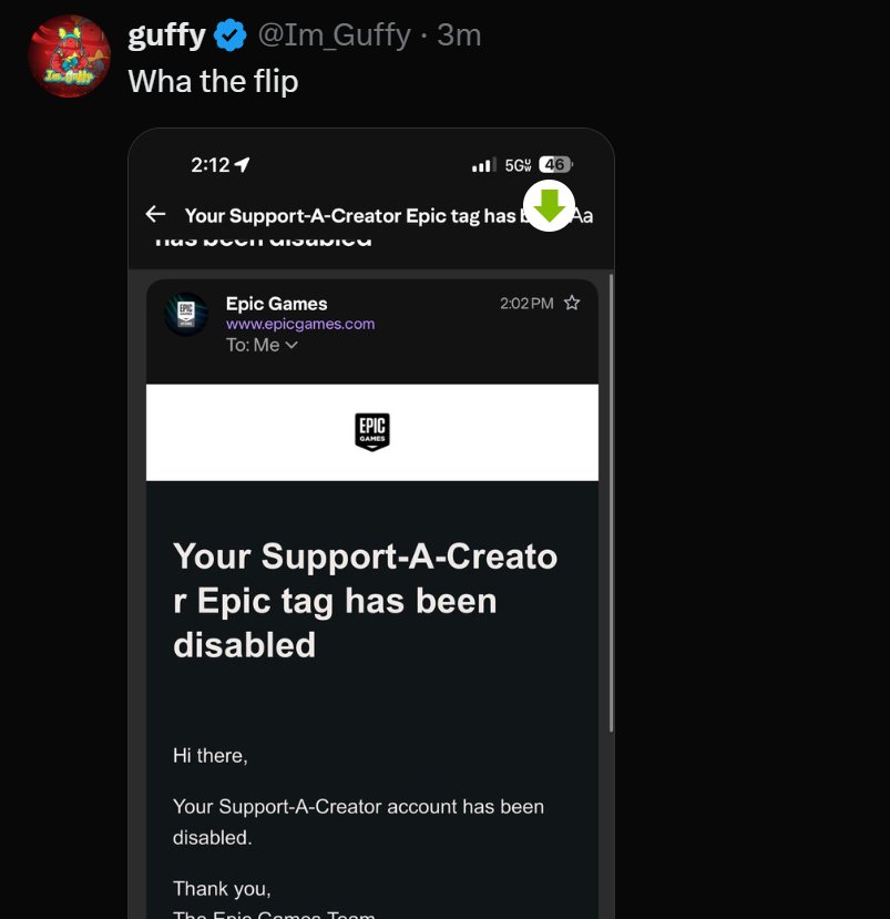 BackersGamesF's tweet image. FORTNITE DISABLED SOME CREATOR'S SAC TODAY (NEW WAVE) 😭

From my experience: 
- They will never tell you the reasons
- If you are lucky to get your creator code back talking to the Support Team, it will take a month or maybe a more

#Fortnite