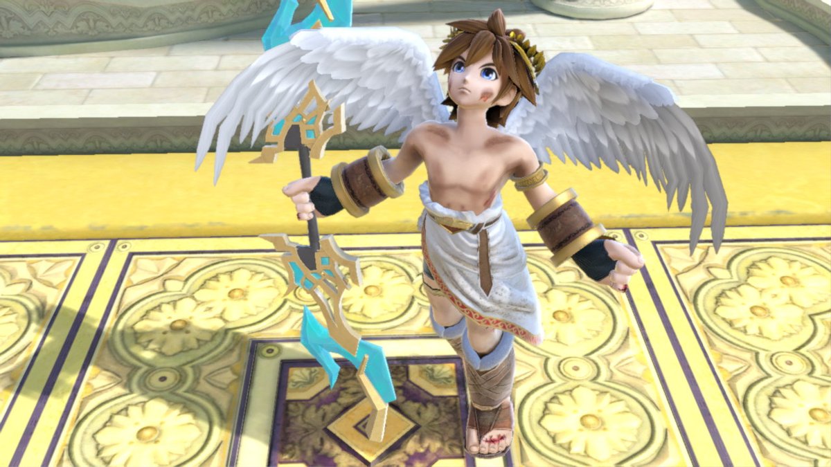Hanxulzmods's tweet photo. Pit (Kid Icarus Uprsing / Chaper 22: Battle Damage) https://t.co/YfqUvqnJPu