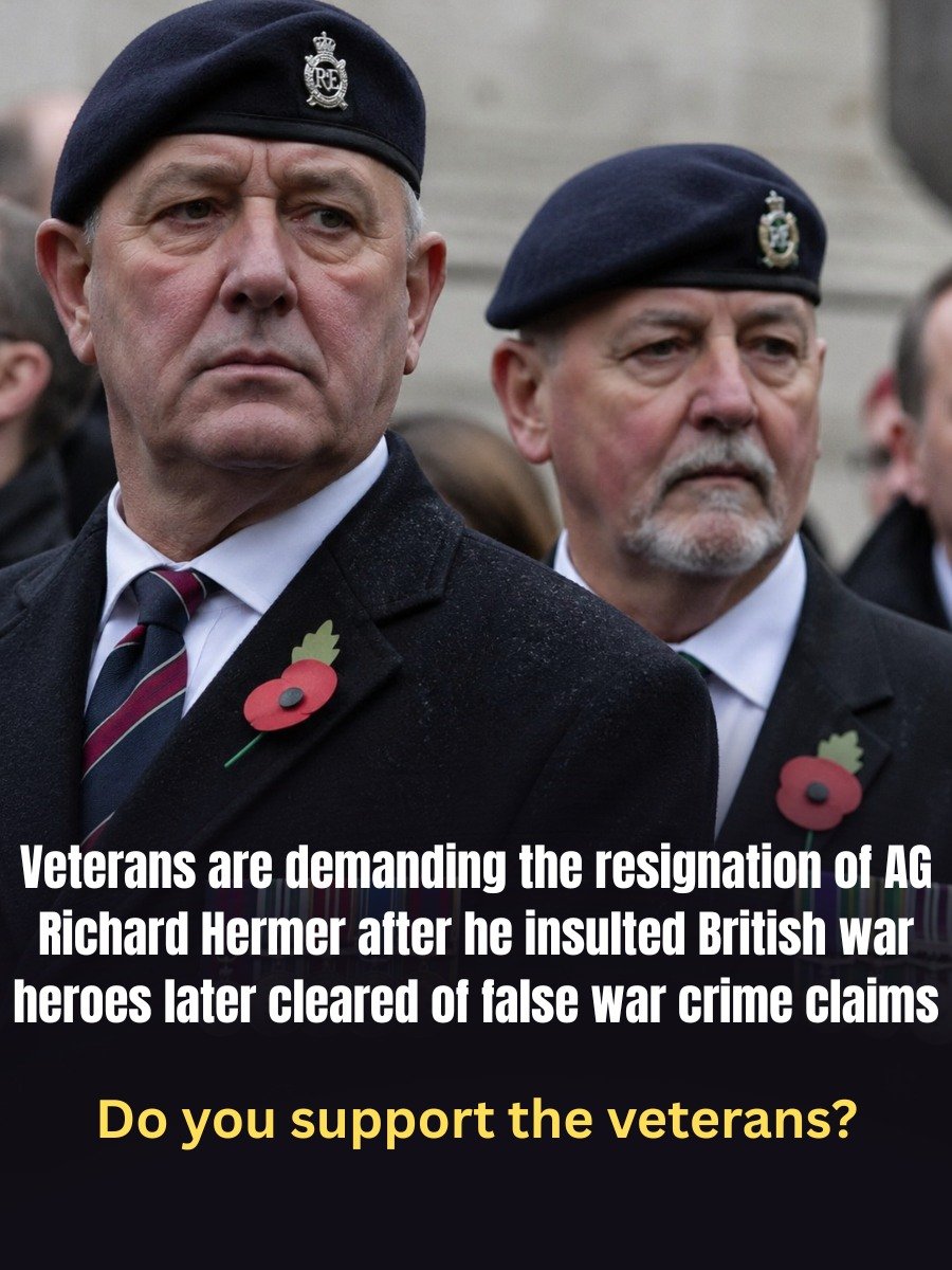 Hermer should be sacked, struck off and prosecuted.

Damn right I support the veterans don't you?