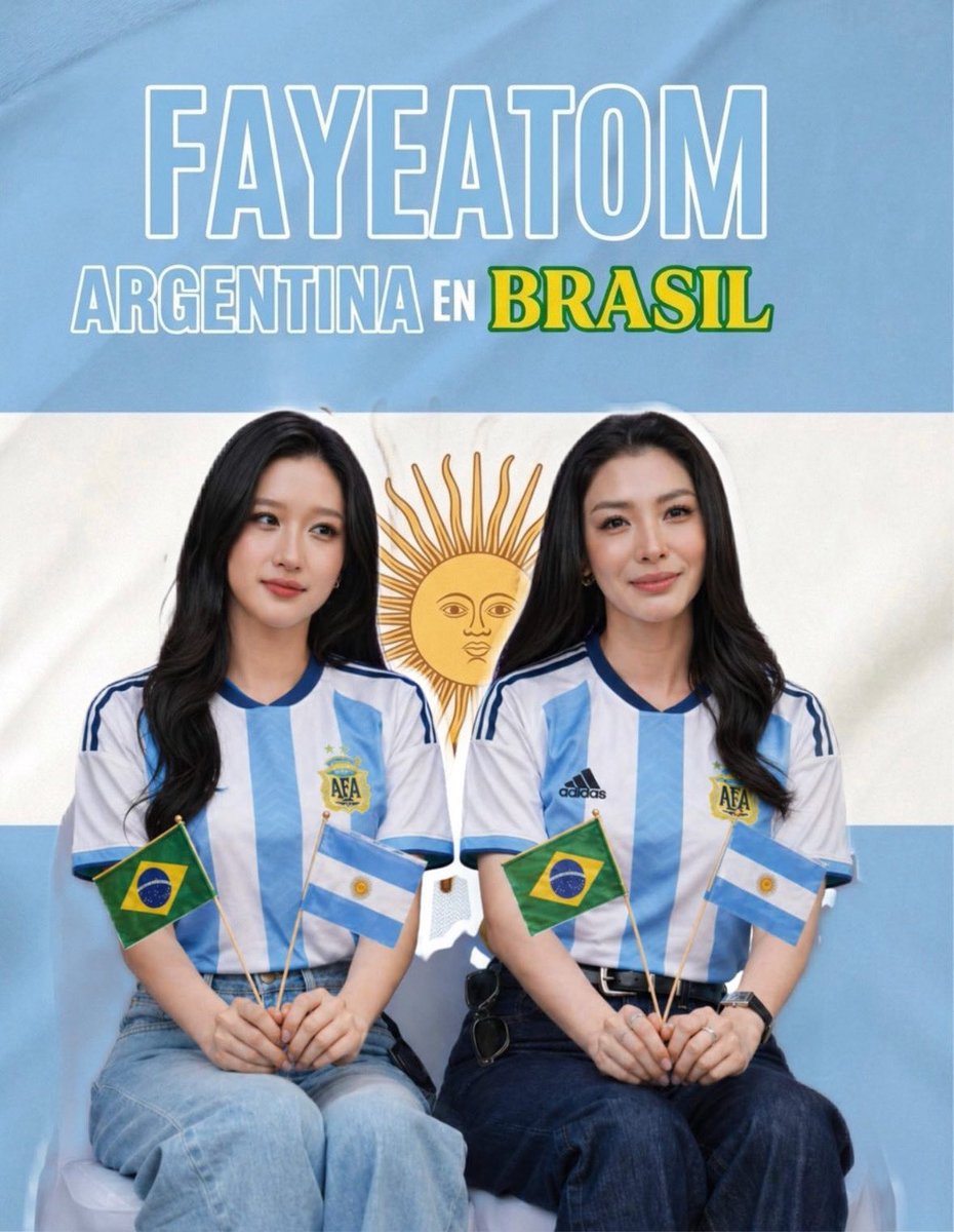 FayemilyArg's tweet photo. 🌻🍑 REGALO DE BIENVENIDA FAYEATOM 🌻🍑

FayeAtom Argentina viaja a Brasil 

Los invitamos a reunirnos como fandom —tanto fans de Argentina como inter fans— y ser parte de algo muy especial.

Queremos llevar hasta su fanmeet en Brasil un regalo que represente todo el amor, la admiración y el apoyo que sentimos por Faye y Atom.

La idea es que podamos unirnos, sin importar de dónde seamos, y aportar entre todos para lograr algo lindo y significativo.

Cada pequeño aporte suma y nos ayuda a construir un detalle que realmente las represente.
Este proyecto es una forma de estar presentes, de acompañarlas y de demostrar que el fandom está unido más allá de la distancia.

#FayePeraya 
#AtomPariya 
#FayeAtom