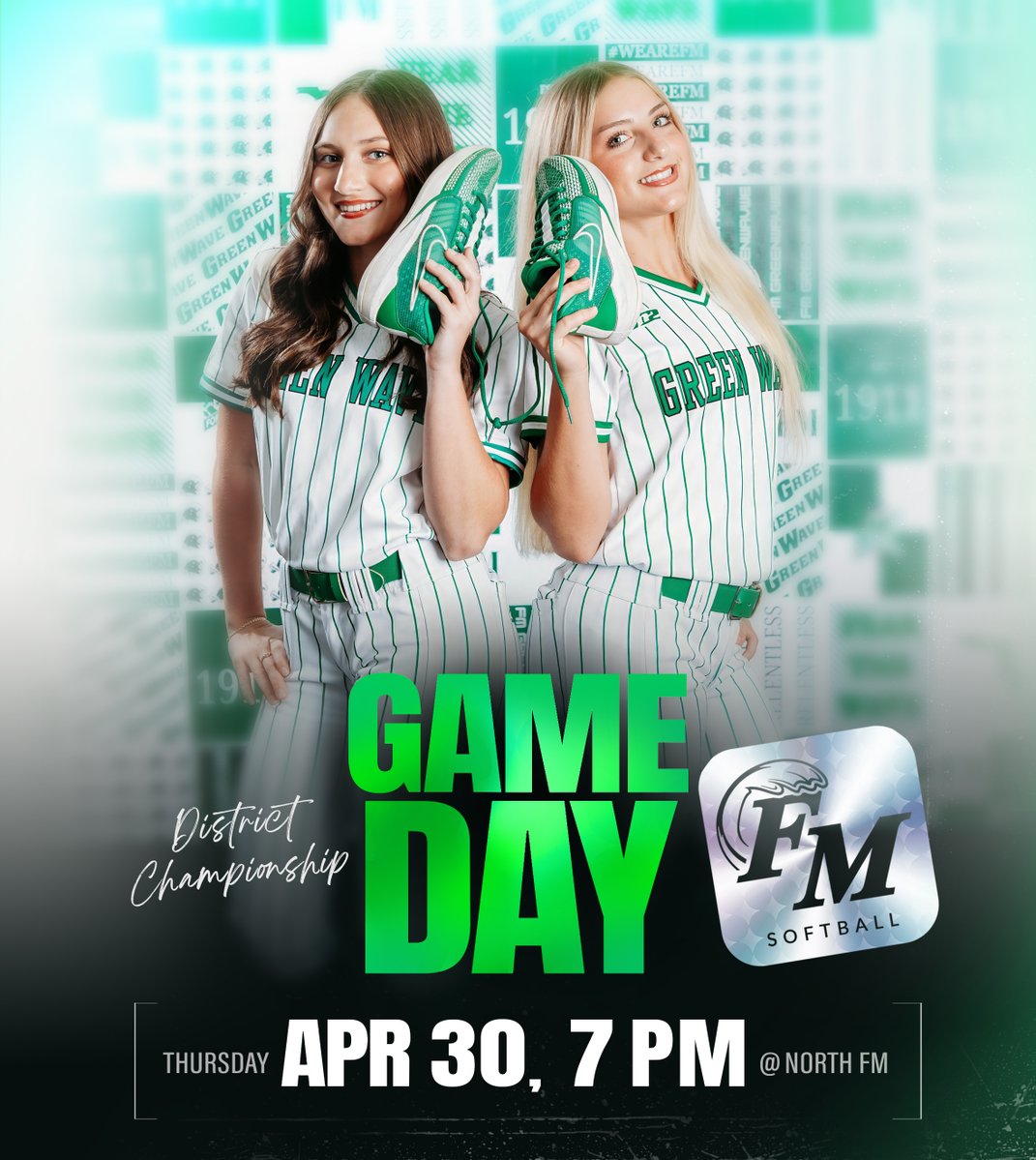 FMHS_Softball's tweet image. District Championship tomorrow, 7pm at North!  #letsgo #greenies 💚 @FMHS_Boosters  @FMHSAthletics 
2026 FHSAA Softball, 5A District 11  👉 maxpreps.com/tournament/IMP…