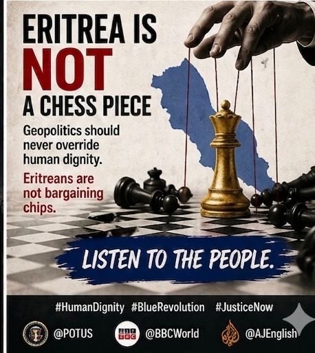 AbrhamHager's tweet image. Deals in silence always come at the cost of the people.
    Transparency matters in justice.
    Secret talks, public consequences. #RegimeChangeInEritrea #Transparency #BlueRevolution @SecBlinken @UN @hrw
